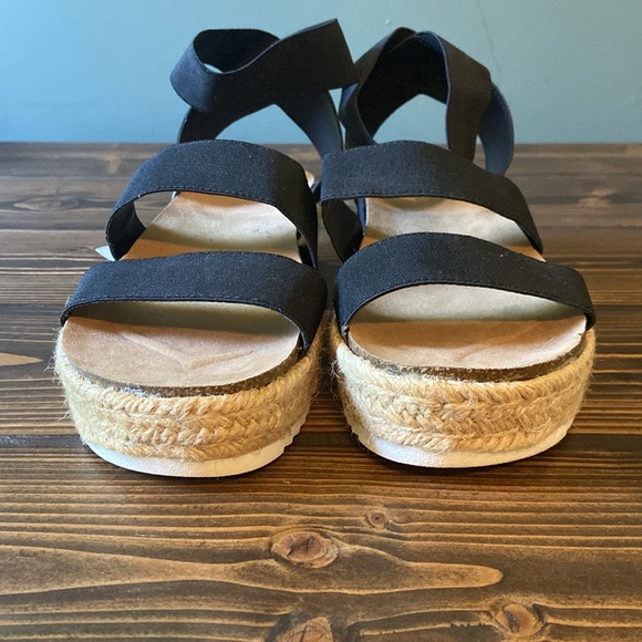 NWT! Time and Tru size 10 open toe espadrille - Picture 7 of 8
